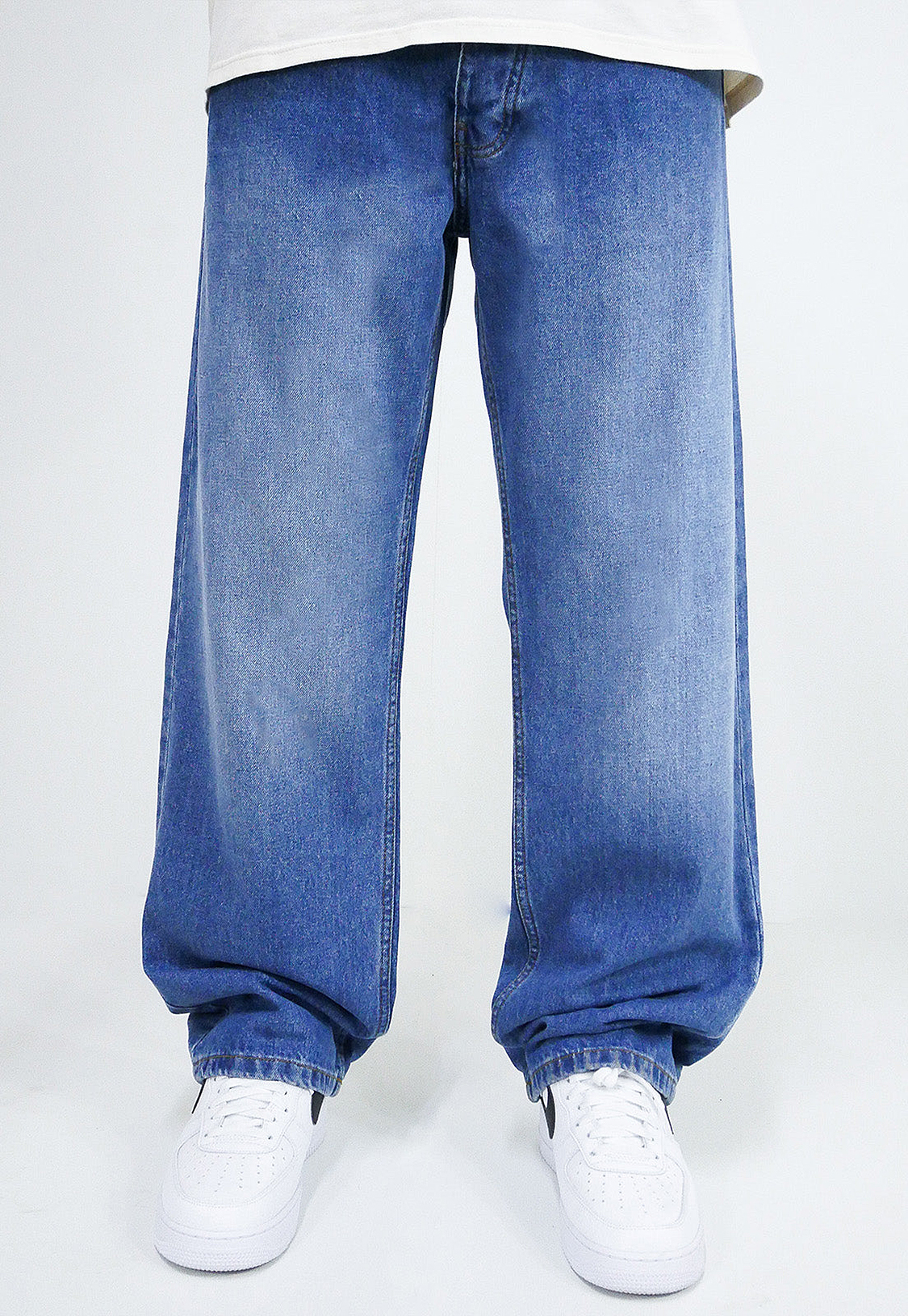 Loose Fit Jeans mit Print Baggy Pants Loose Fit Jeans mit Print Baggy Pants