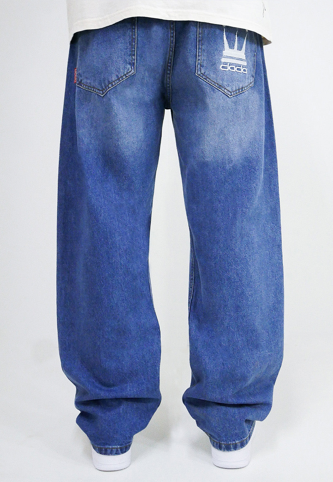 Loose Fit Jeans mit Print Baggy Pants Loose Fit Jeans mit Print Baggy Pants
