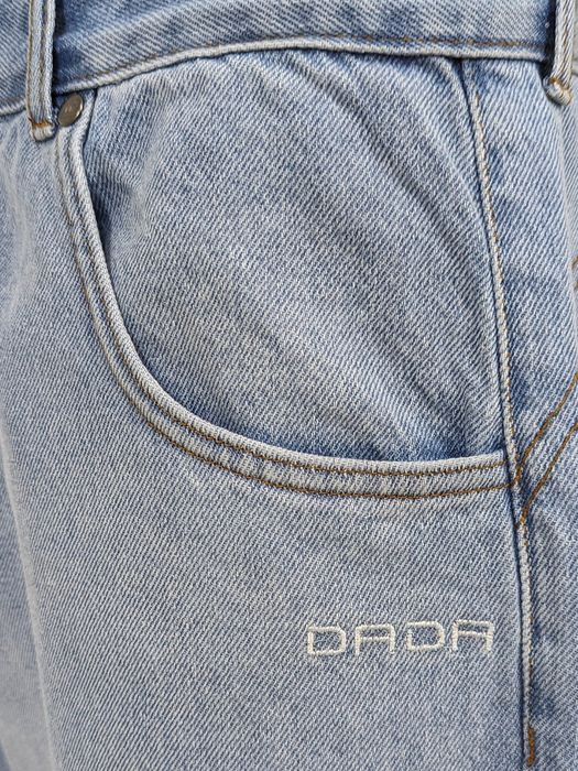DADA Supreme DADA Supreme Baggy Jeans mit Handytasche Urban Denim Pants – Hellblau, Bild 3