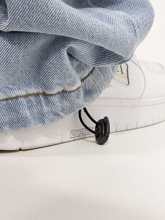 DADA Supreme DADA Supreme Baggy Jeans mit Handytasche Urban Denim Pants – Hellblau, Bild 5