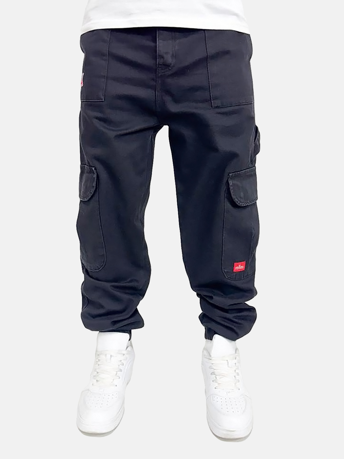 Worker Cargo Jeans Baggy Fit Cuffed Utility Patches Worker Cargo Jeans Baggy Fit Cuffed Utility Patches