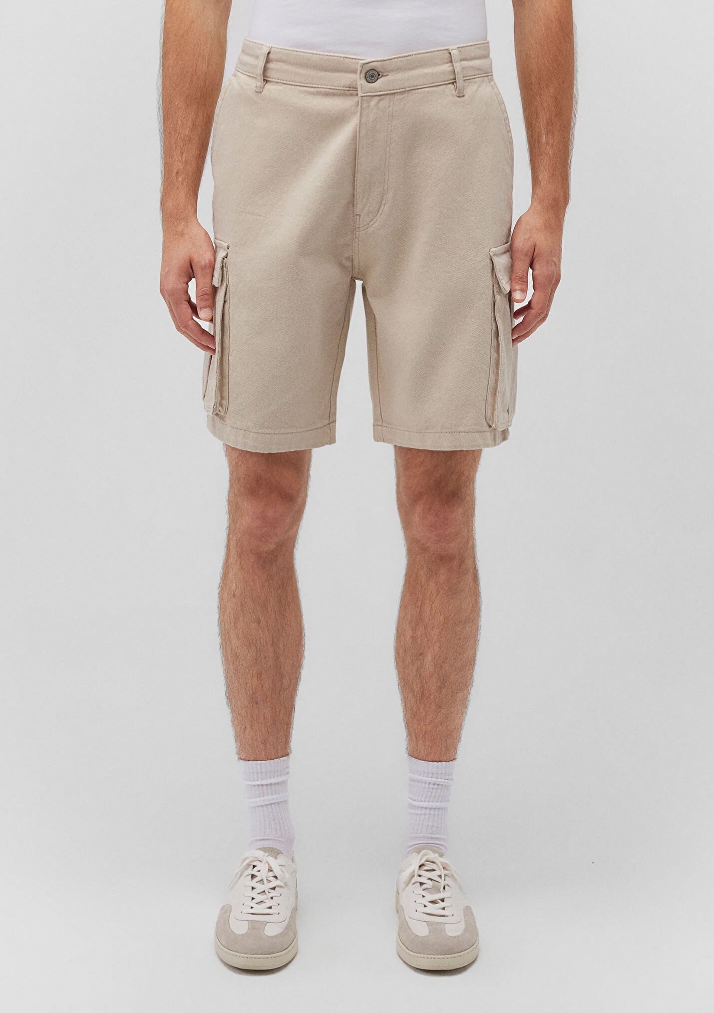 Bermuda Cargoshorts mit lässigem Design und Taschen Bermuda Cargoshorts mit lässigem Design und Taschen