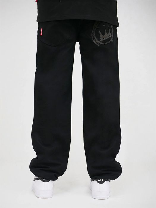 DADA Supreme DADA Supreme Urban Loose Fit Jeans mit Coin Design – Schwarz, Bild 3