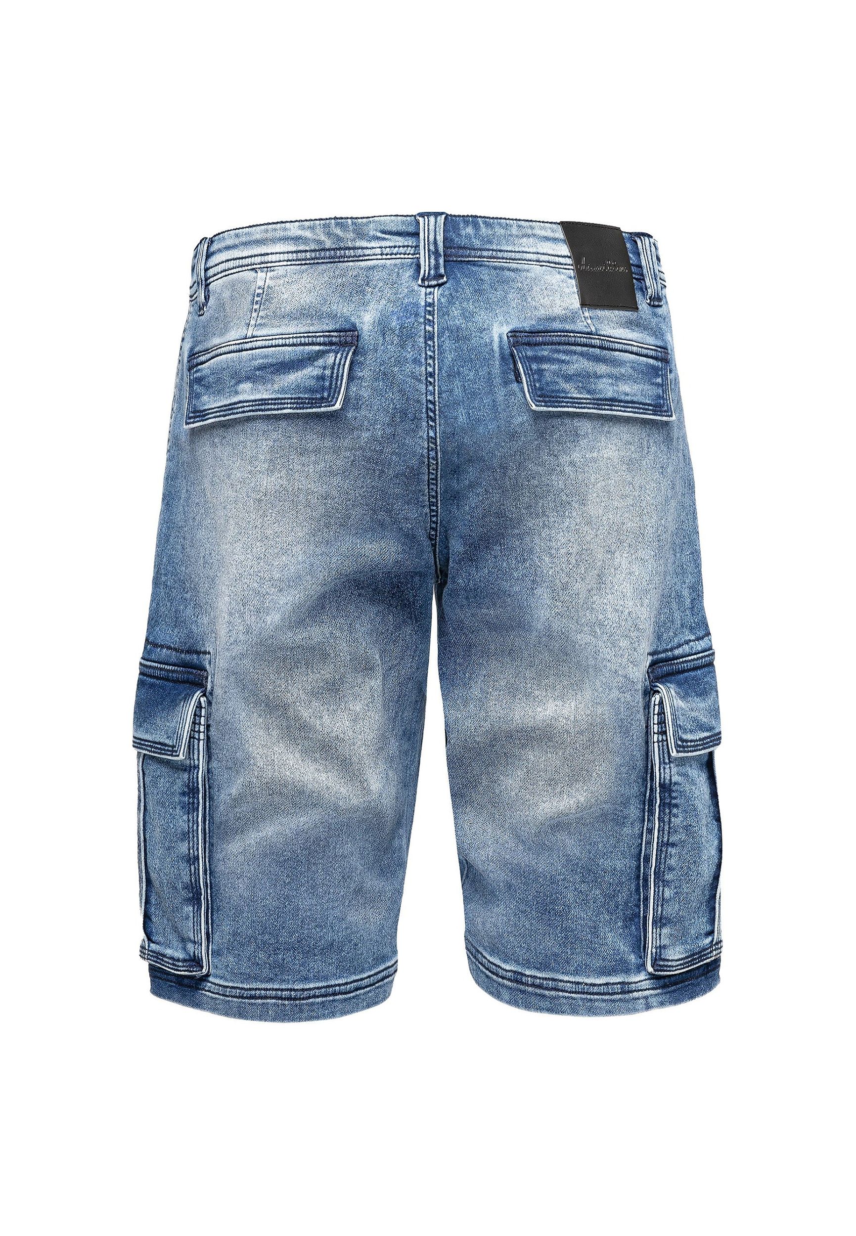 Cargoshorts aus Denim mit Waschung und Stretch A&S Cargoshorts aus Denim mit Waschung und Stretch A&S