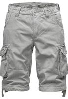Cargo Shorts Bermuda kurze Hose Denim Pants mit Seitentaschen aus Baumwolle A&S