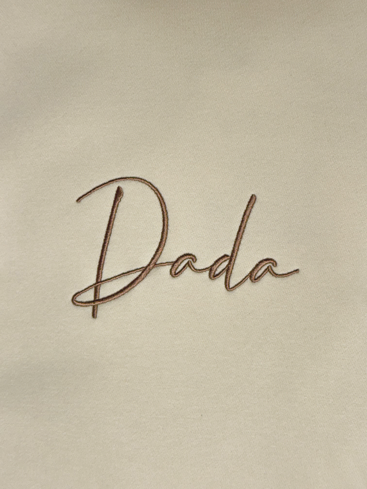 DADA Supreme DADA Supreme Oversized Hoodie mit Logo-Details und – Creme, Bild 2