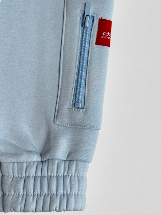 DADA Supreme DADA Supreme Oversize Hoodie mit Allover Logo Druck und Kapuze – Blau, Bild 4