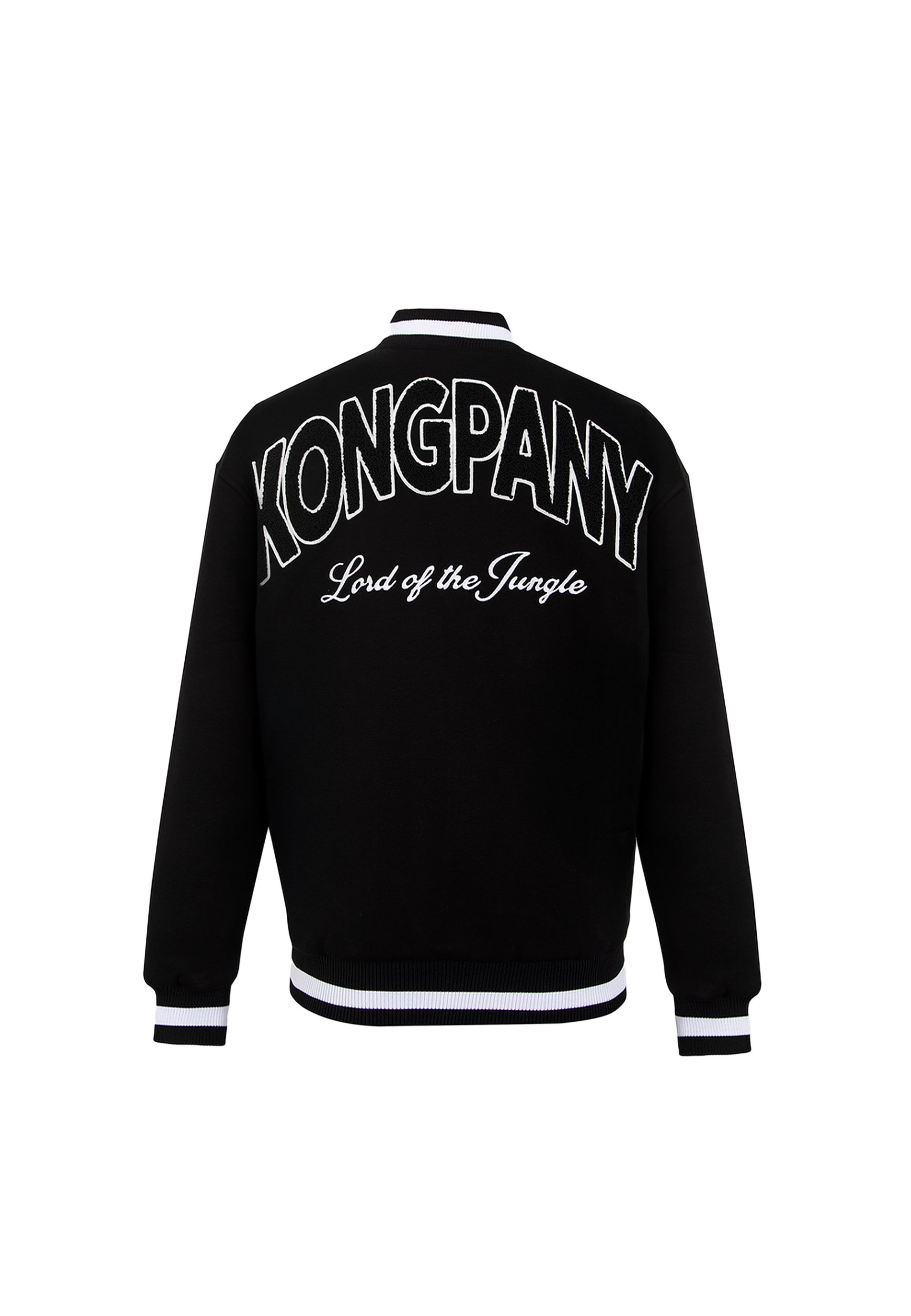 Unisex College Jacke mit Logo Stick und Applikationen Unisex College Jacke mit Logo Stick und Applikationen
