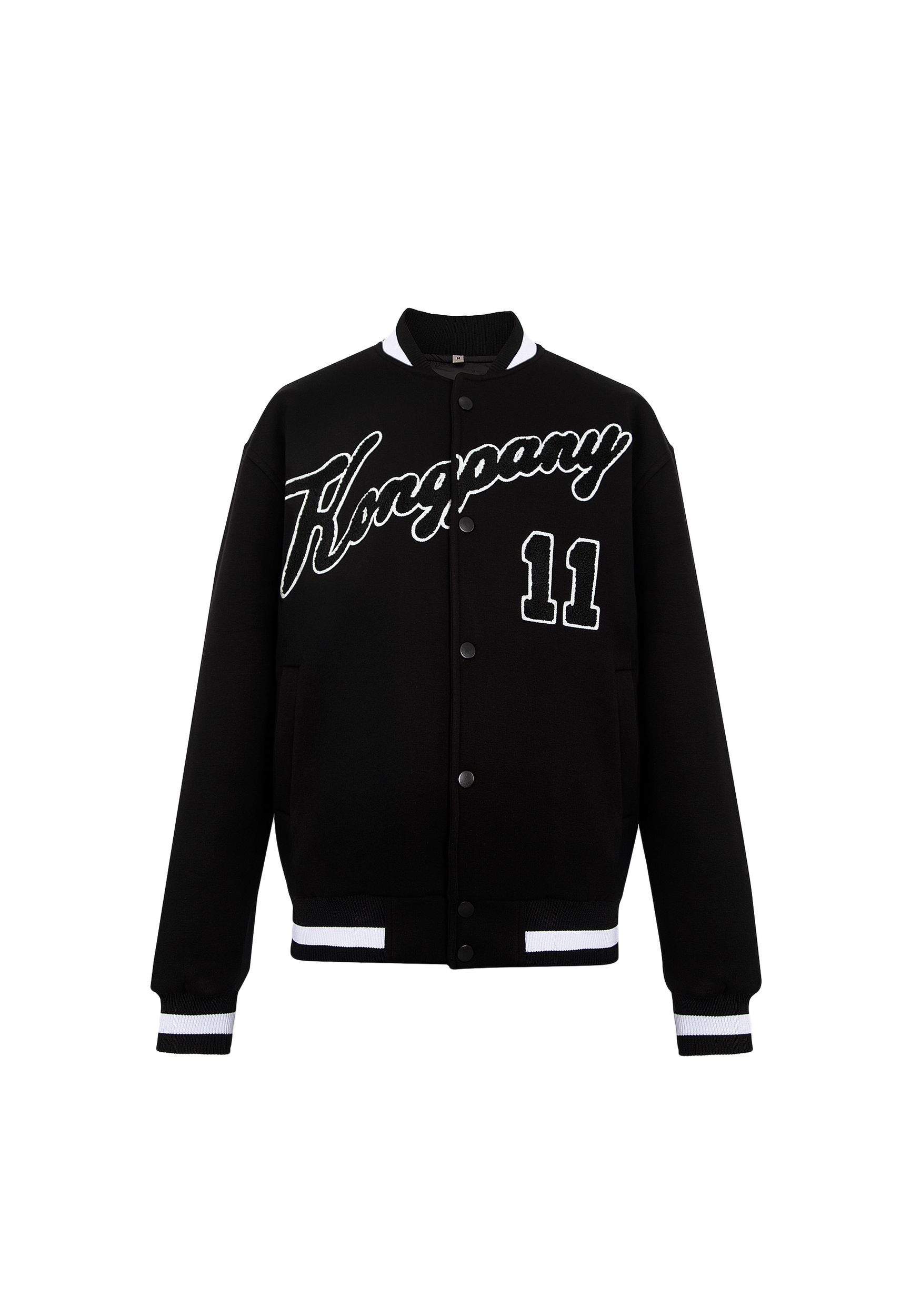 Unisex College Jacke mit Logo Stick und Applikationen Unisex College Jacke mit Logo Stick und Applikationen