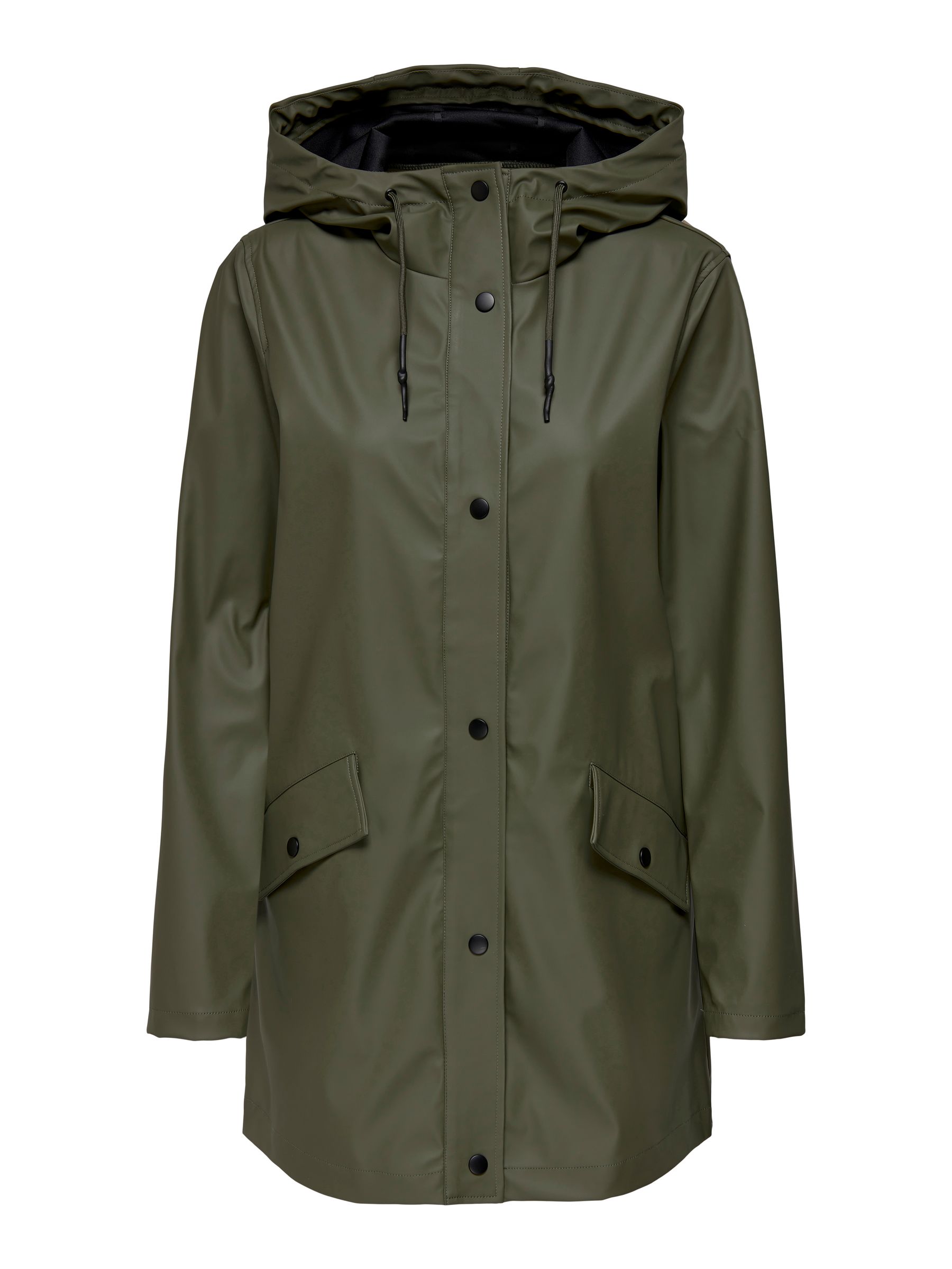 ONLY_SpringSummer2022_3923188_15261734.jpg Regenmantel mit Kapuze und Druckknöpfen