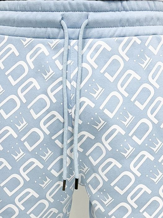 DADA Supreme DADA Supreme Baggy Design All Over Jogger mit Print und Bündchen – Blau, Bild 4