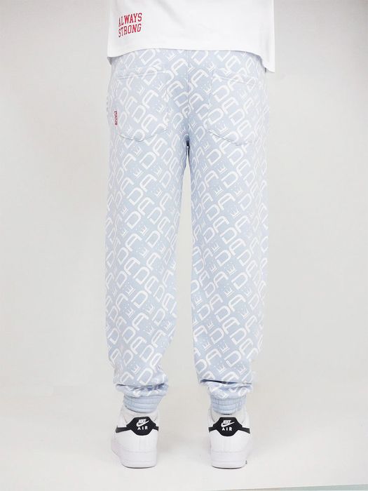 DADA Supreme DADA Supreme Baggy Design All Over Jogger mit Print und Bündchen – Blau, Bild 3