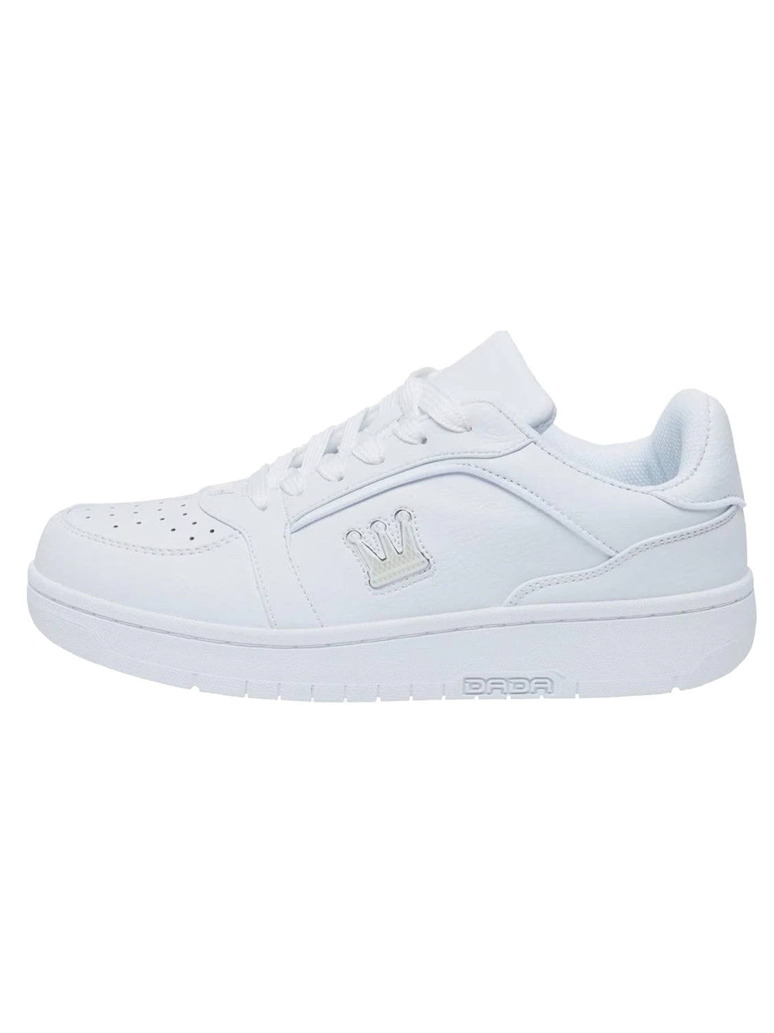 Retro Low Sneaker in Weiß mit veganem Obermaterial Retro Low Sneaker in Weiß mit veganem Obermaterial