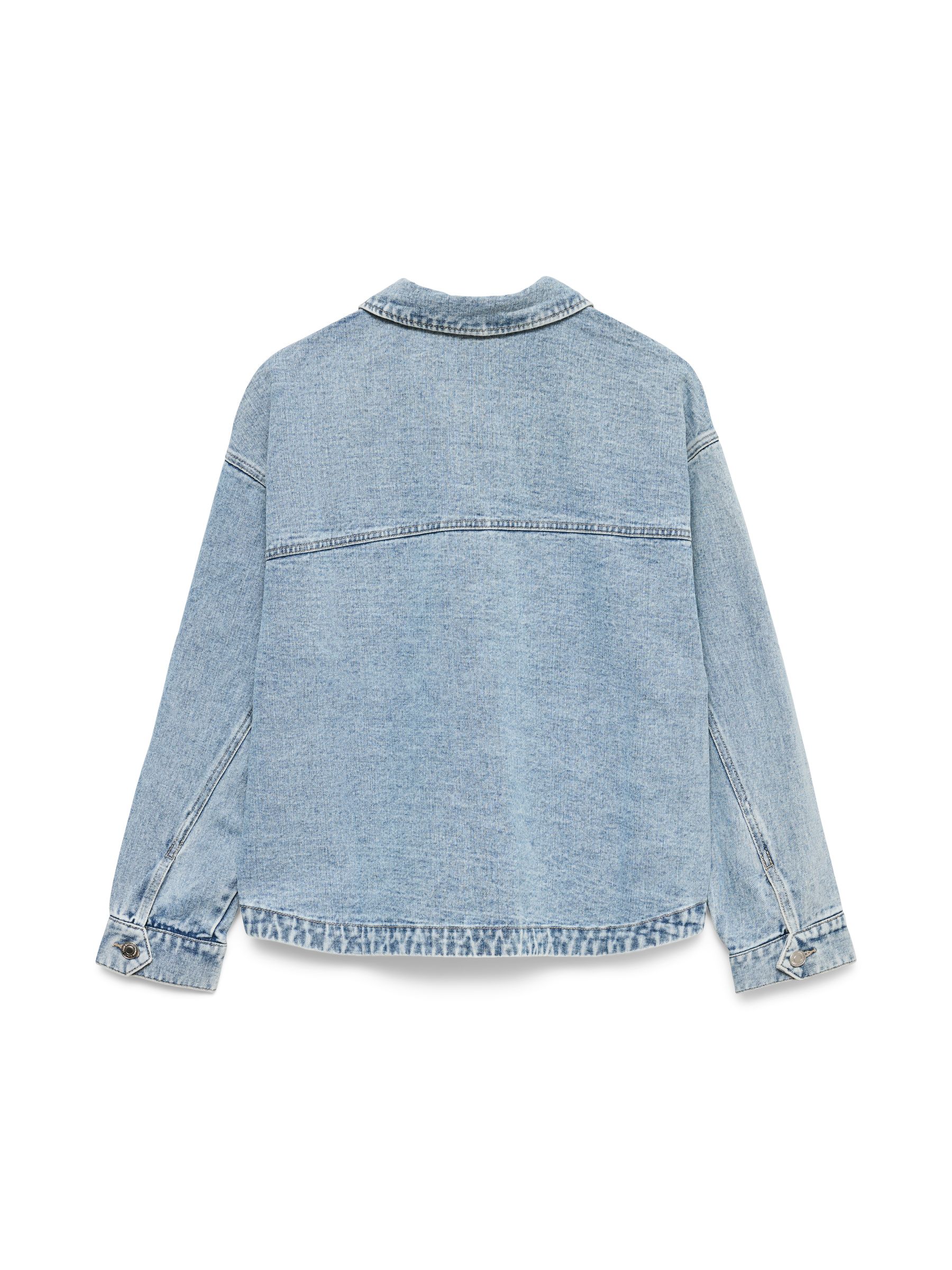 VERO-MODA_FallWinter2025_4788119_10331693_2.jpg Lässige Oversized Hemdjacke in Jeansoptik