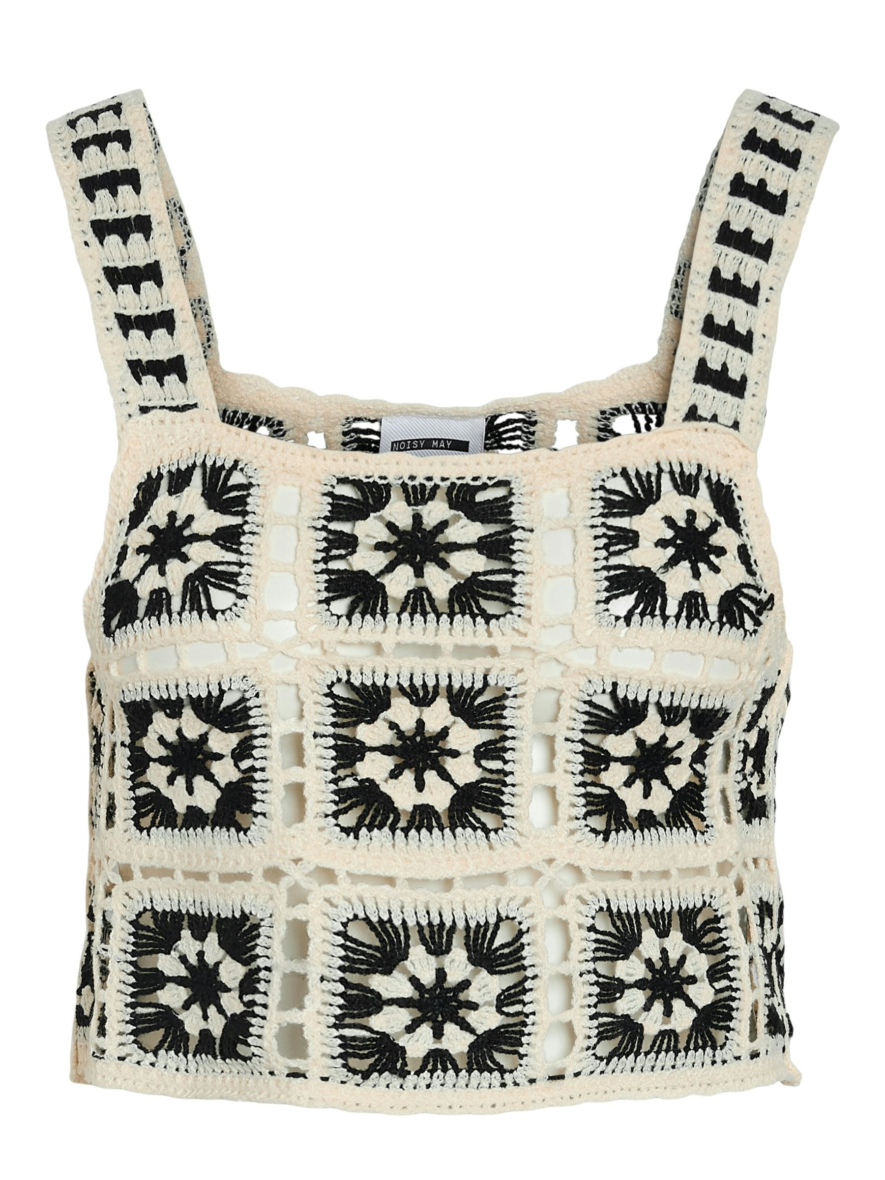 NOISY-MAY_Springsummer_4880572_27035937.jpg Gehäkeltes Crop Top mit Muster