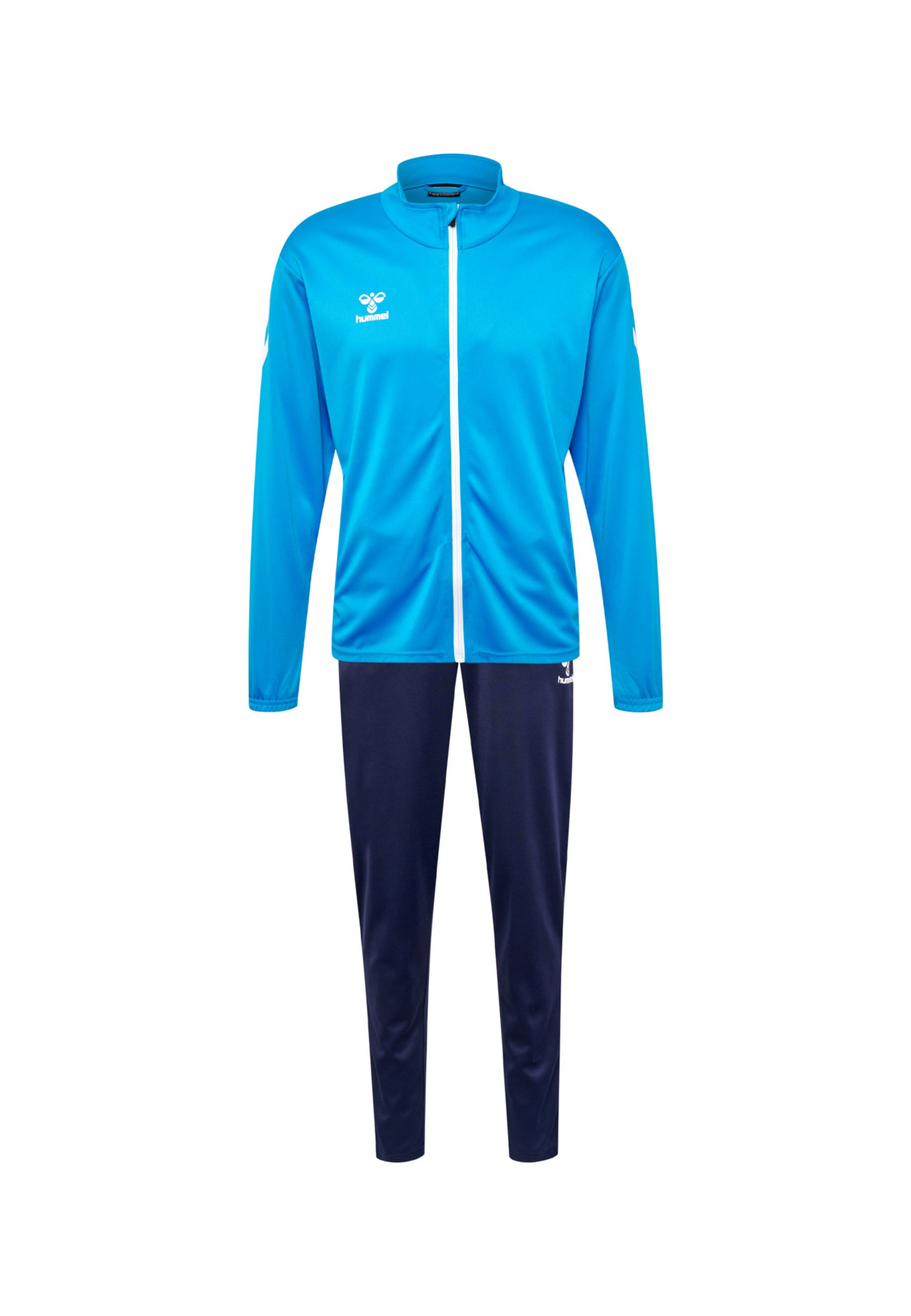 Trainingsanzug mit Reißverschlussjacke und Sporthose Trainingsanzug mit Reißverschlussjacke und Sporthose