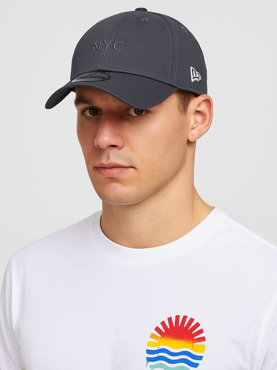 New Era NYC 9FORTY Cap Grau New Era NYC 9FORTY Cap Grau