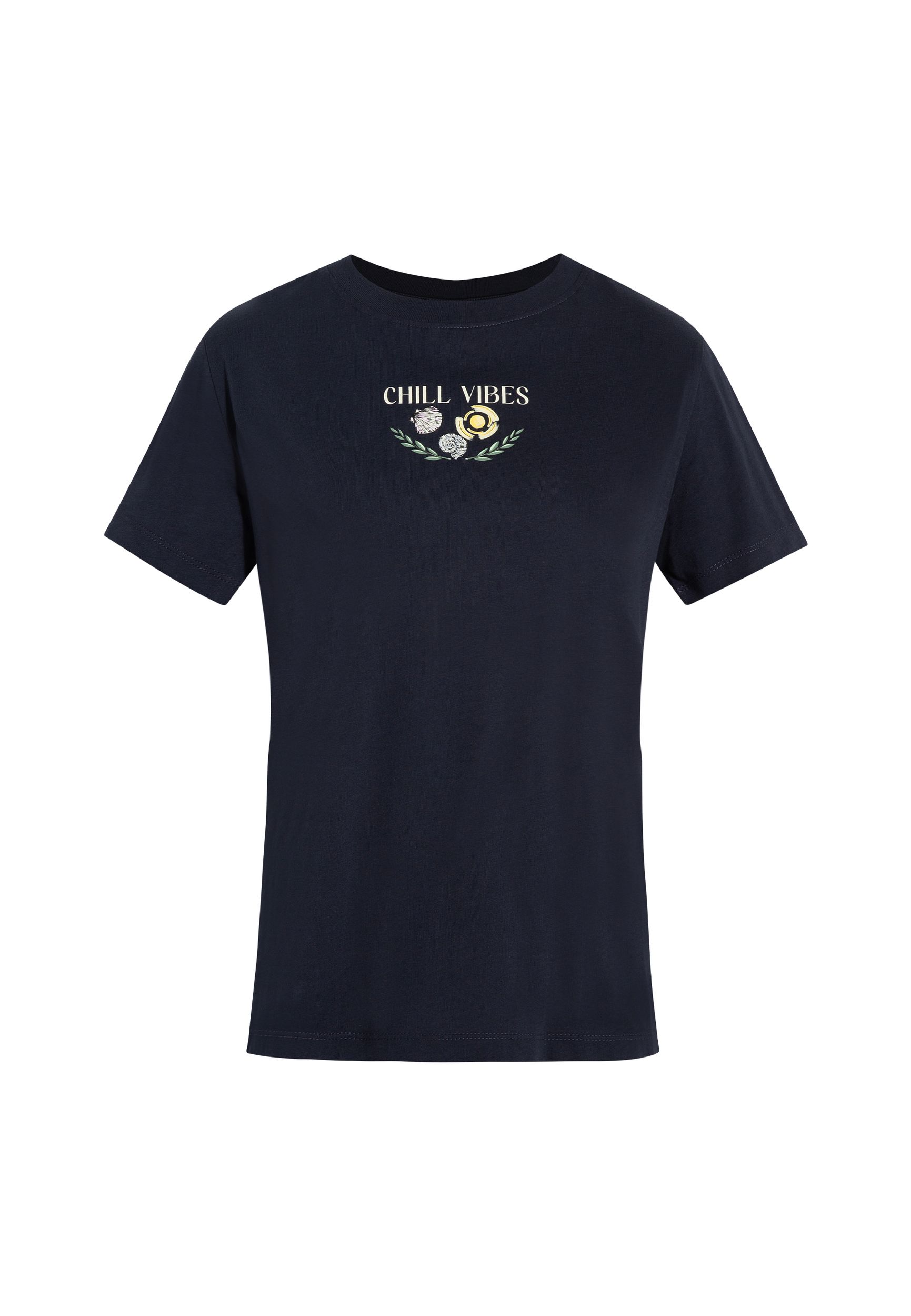 Mavi_25Summer1_phantom_1613191-70087_5.jpg Print Design T-Shirt mit Urlaub-Motiv, Rundhals