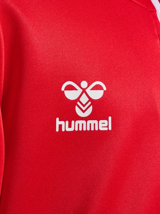 Hummel hummel Kinder Trainingsanzug mit Reißverschluss und Logo – Rot, Bild 4