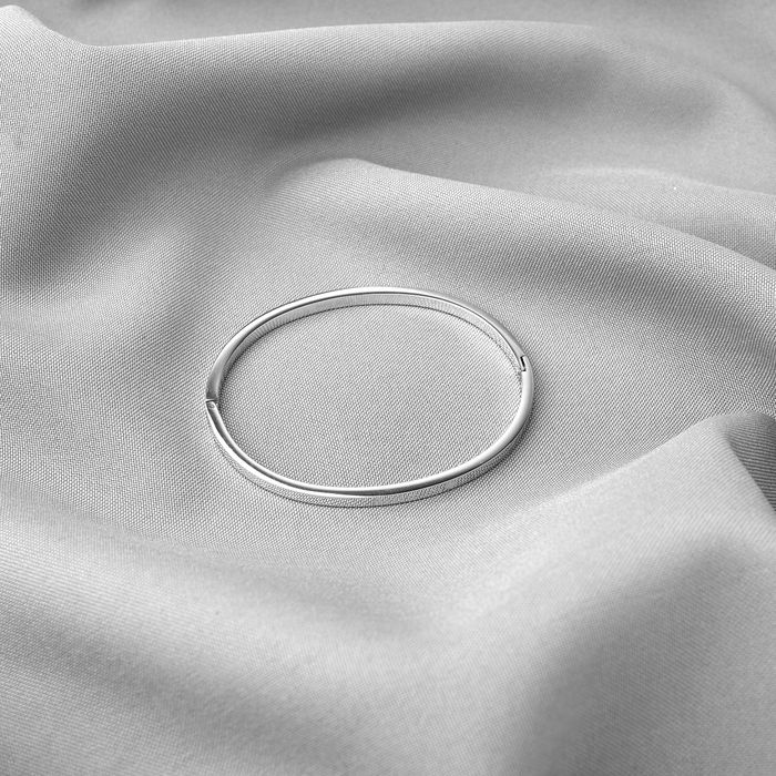 Anely ANELY Gravierbares Armband mit Herz und Schriftzug – Silber, Bild 4