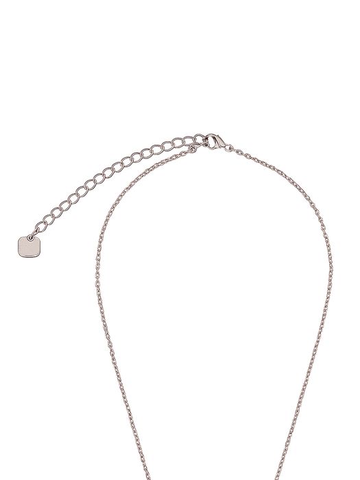 Anely ANELY Filigrane Halskette mit Ringanhänger – Silber, Bild 3
