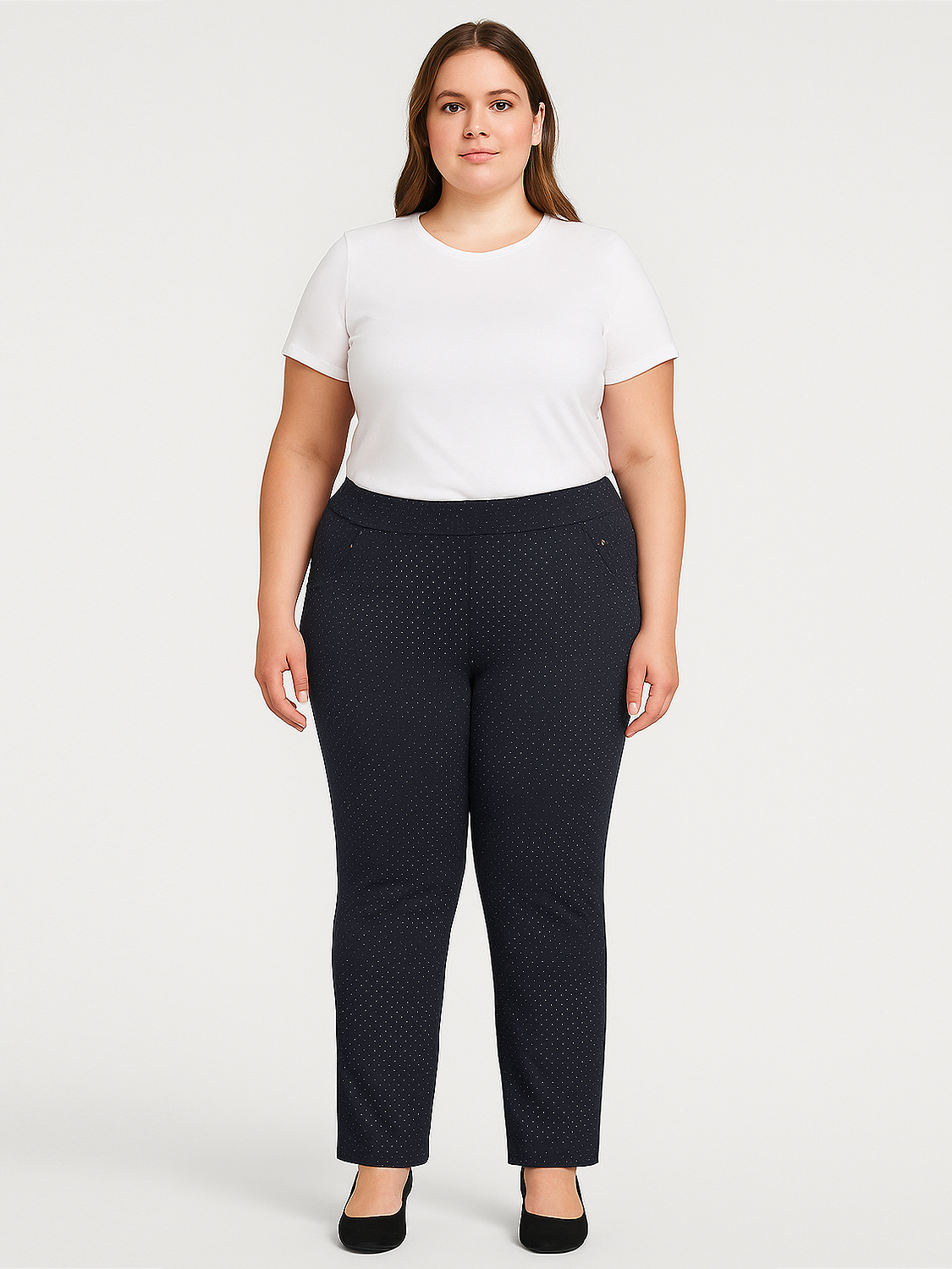 Thermo Winterhose mit Innenfleece Plus Size Thermo Winterhose mit Innenfleece Plus Size
