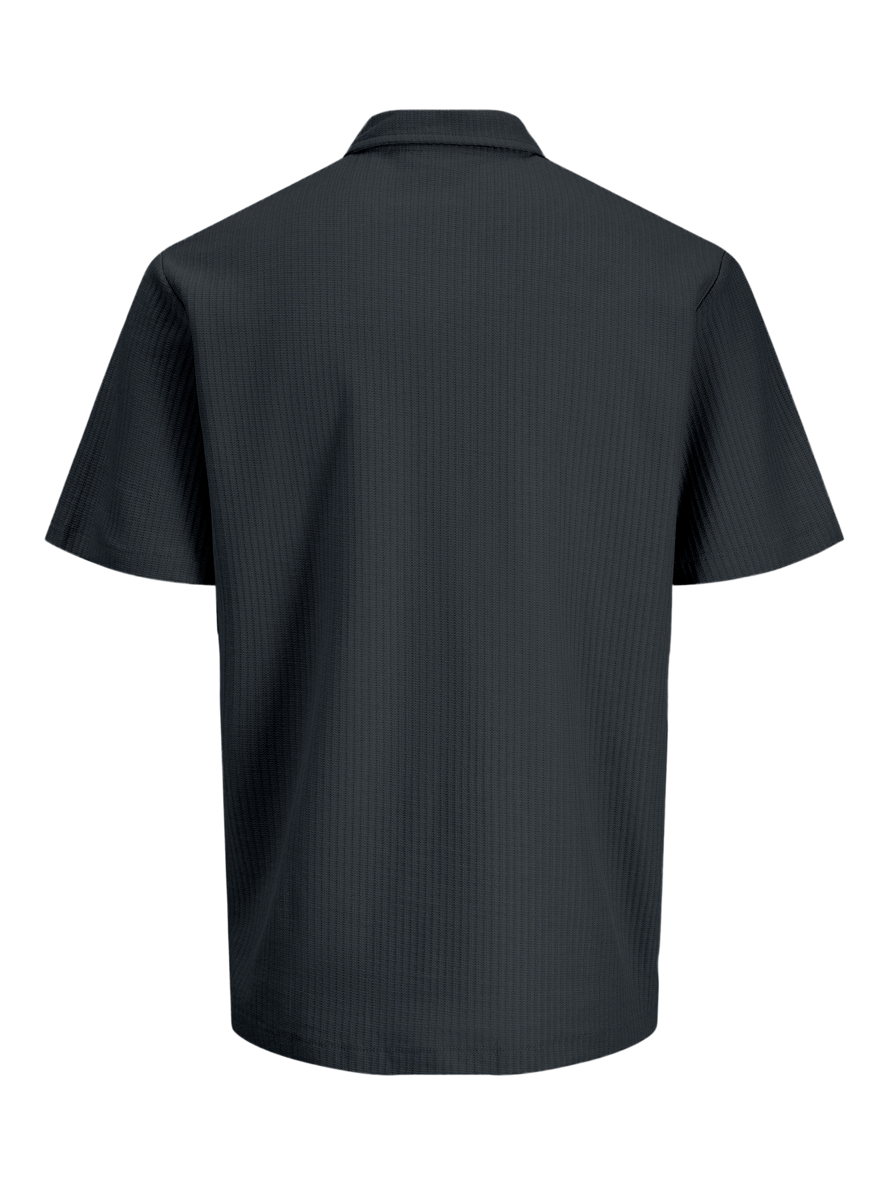 Feinstrick Poloshirt mit Botanik-Stickerei Kurzarm Feinstrick Poloshirt mit Botanik-Stickerei Kurzarm