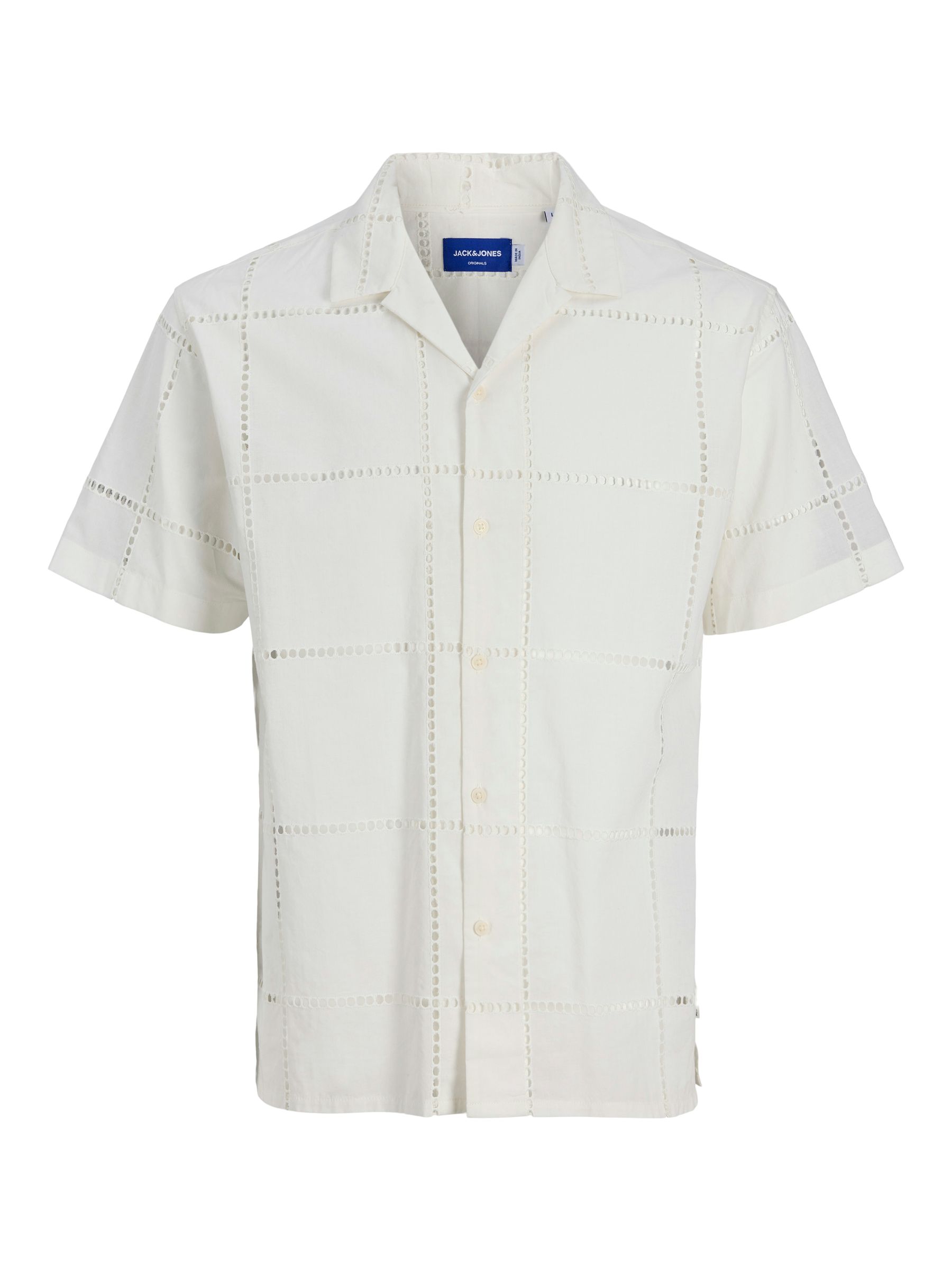 JACK&JONES_Springsummer_4867825_12285419.jpg Gestepptes Kurzarmhemd mit Karomuster und Knöpfen