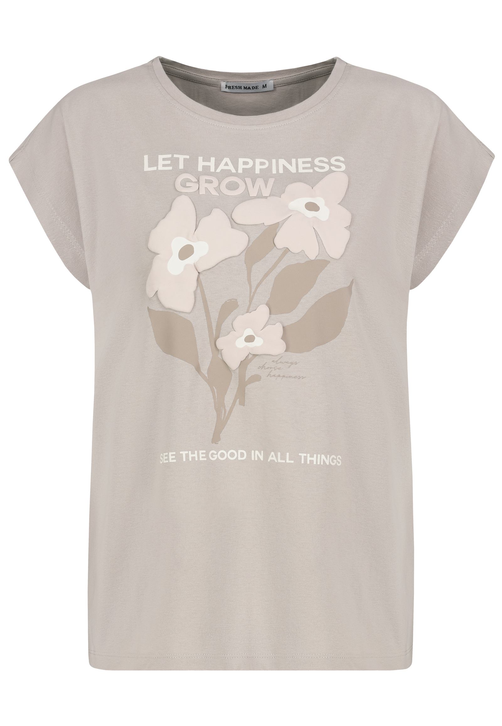 Authentic-St_251_20300_D12022M02663B.jpg T-Shirt mit Blumenmotiv und inspirierendem Text