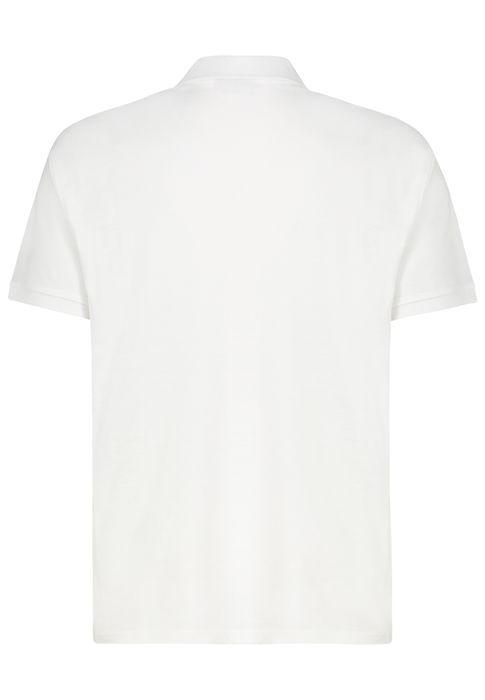 EIGHT 2 NINE Design Poloshirt mit Logo Stickerei, Farbe: Weiß-3