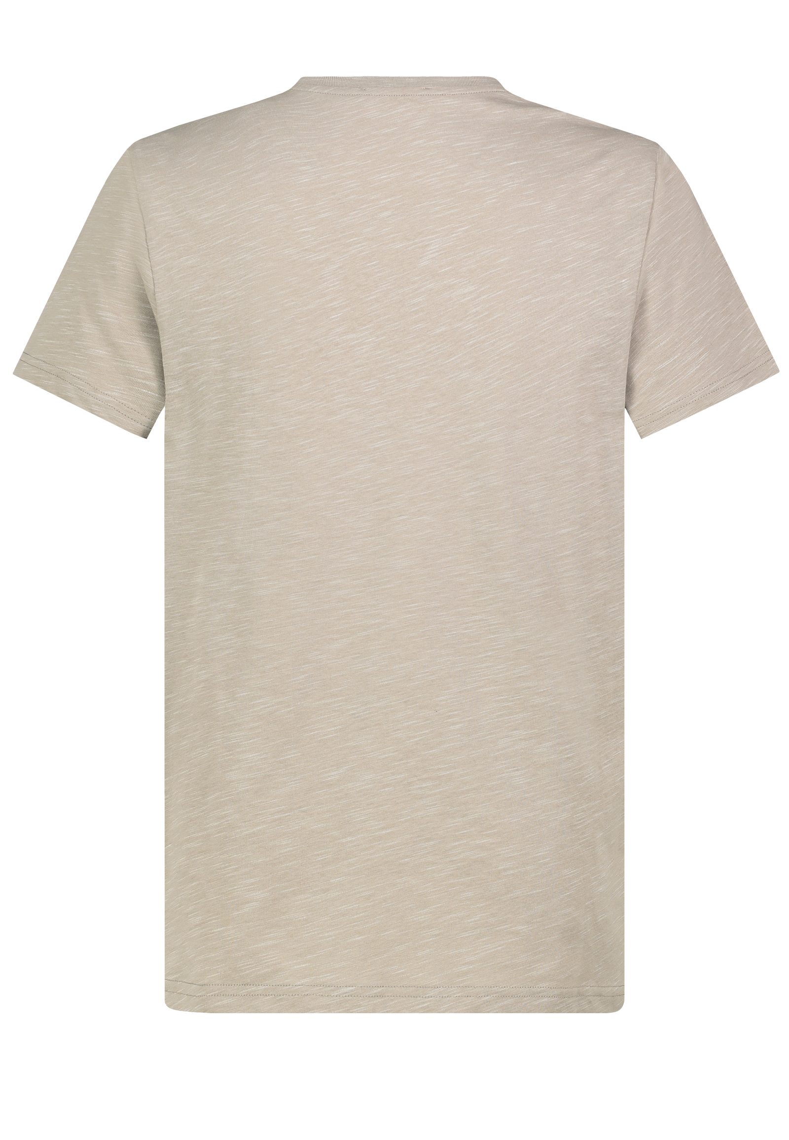 Authentic-St_251_20400_H16133M22526D_2.jpg Meliertes T-Shirt mit Rundhals und Print
