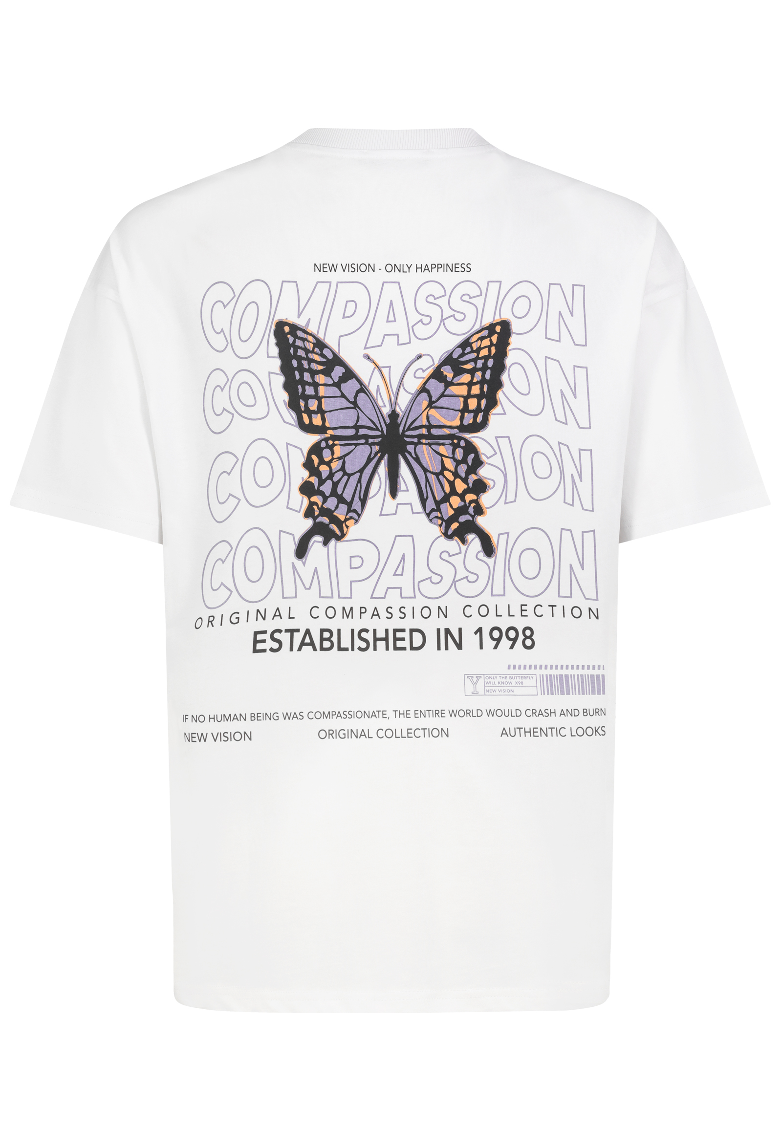 Authentic-St_251_22000_H12078M22604B_2.jpg Lockeres Printshirt mit Motiv auf Brust und Rücken für deinen Streetstyle