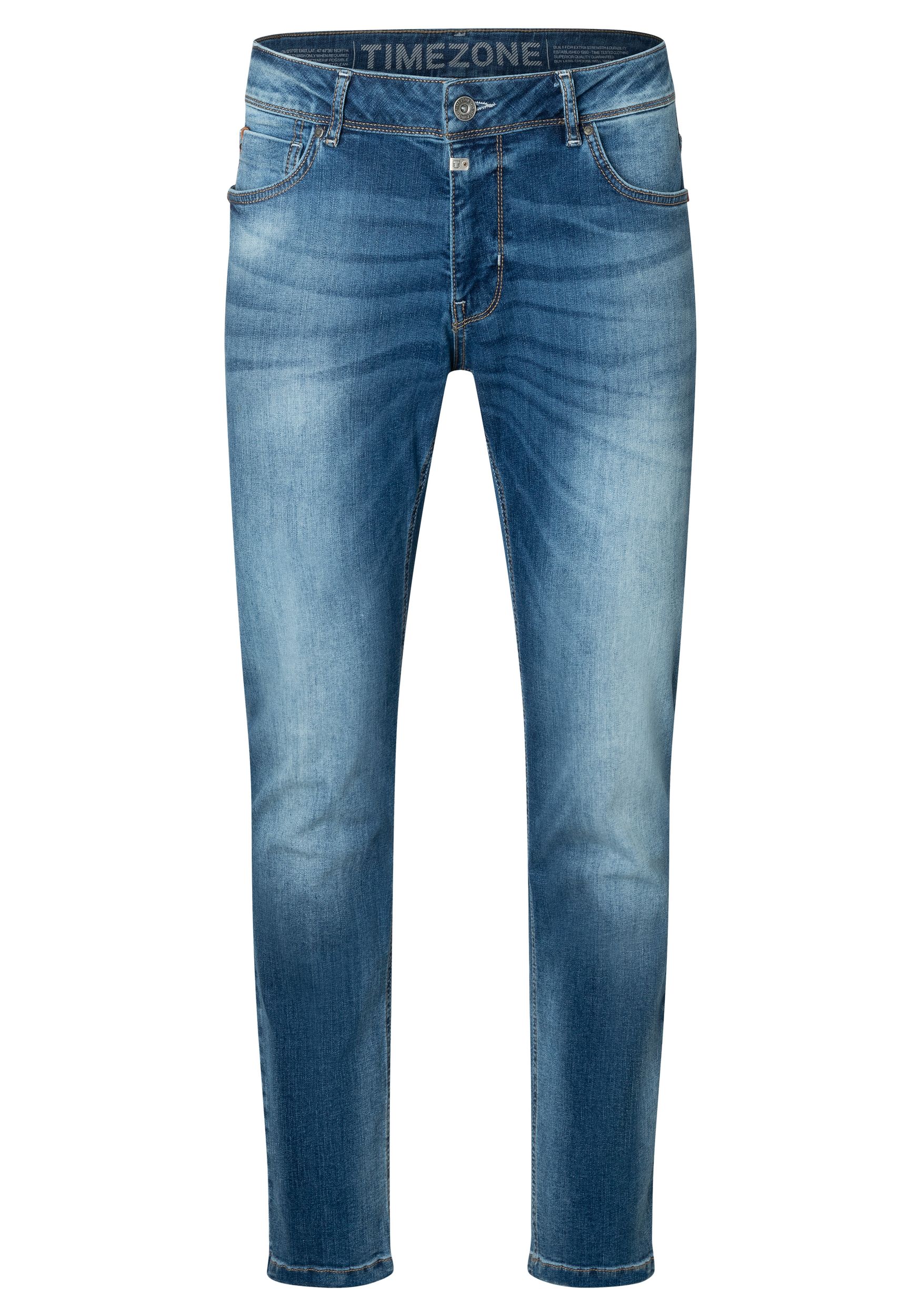 TIMEZONE-Gmb_SS25_30074_27-10064-00-3081.jpg Modische Jeans mit klassischem Schnitt und modernem Design