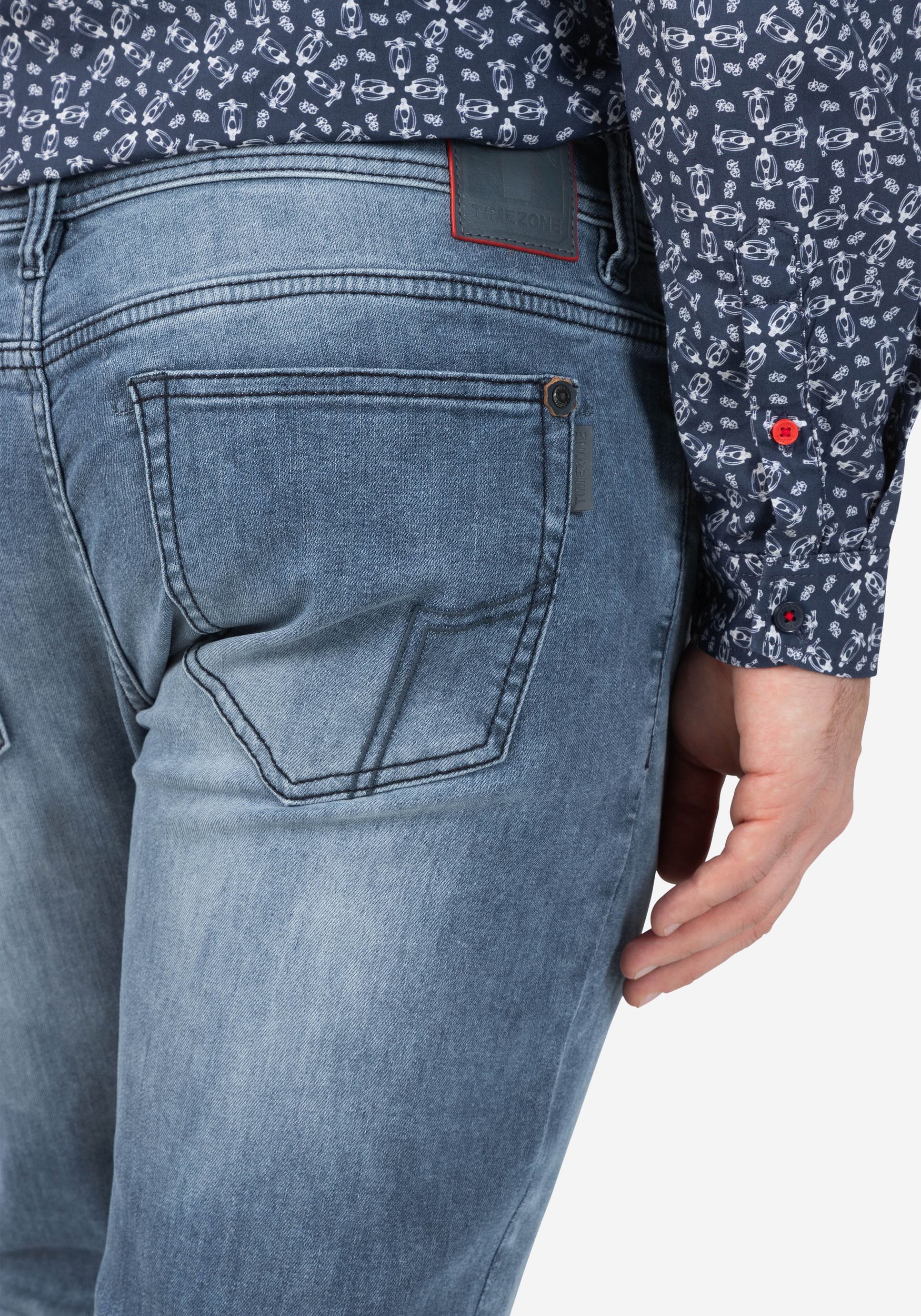 TIMEZONE-Gmb_SS25_3471_27-10064-00-3791_5.jpg Jeans mit Stretch und ausgeprägter Waschung