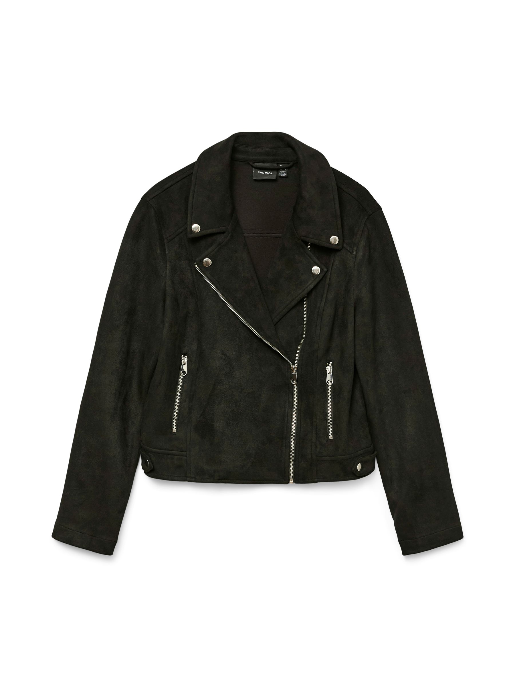 VERO-MODA_FallWinter2024_4463599_10300938.jpg Stilvolle Bikerjacke mit Samt Design