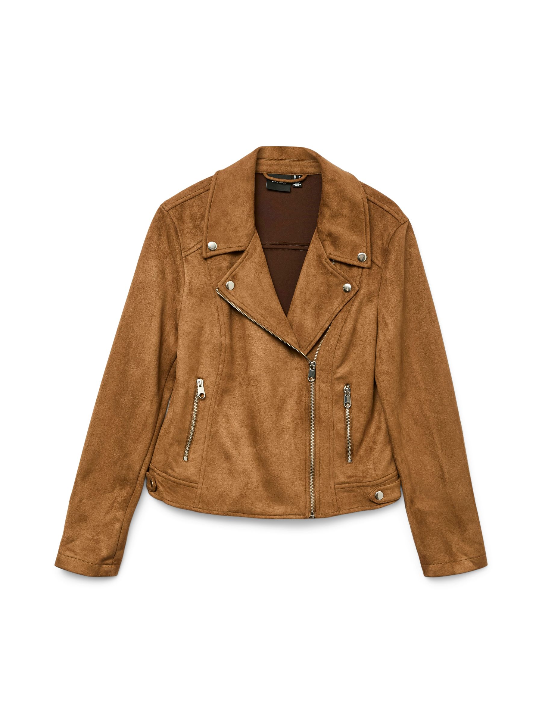 VERO-MODA_FallWinter2024_4600443_10300938.jpg Stilvolle Bikerjacke mit Samt Design