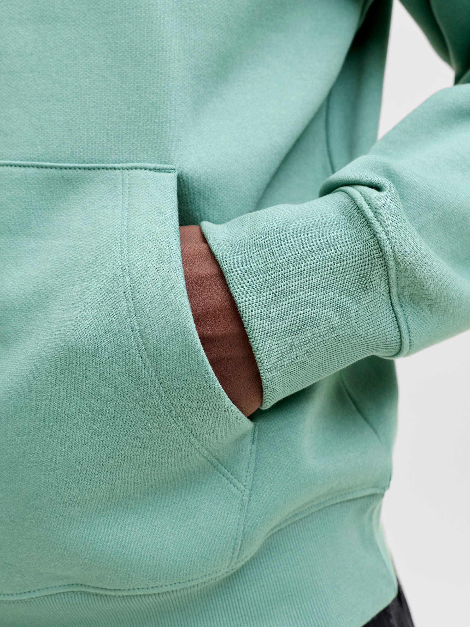 12233972_4901236_5.jpg Bequemer Kapuzenpullover mit dezentem Schriftzug Robust