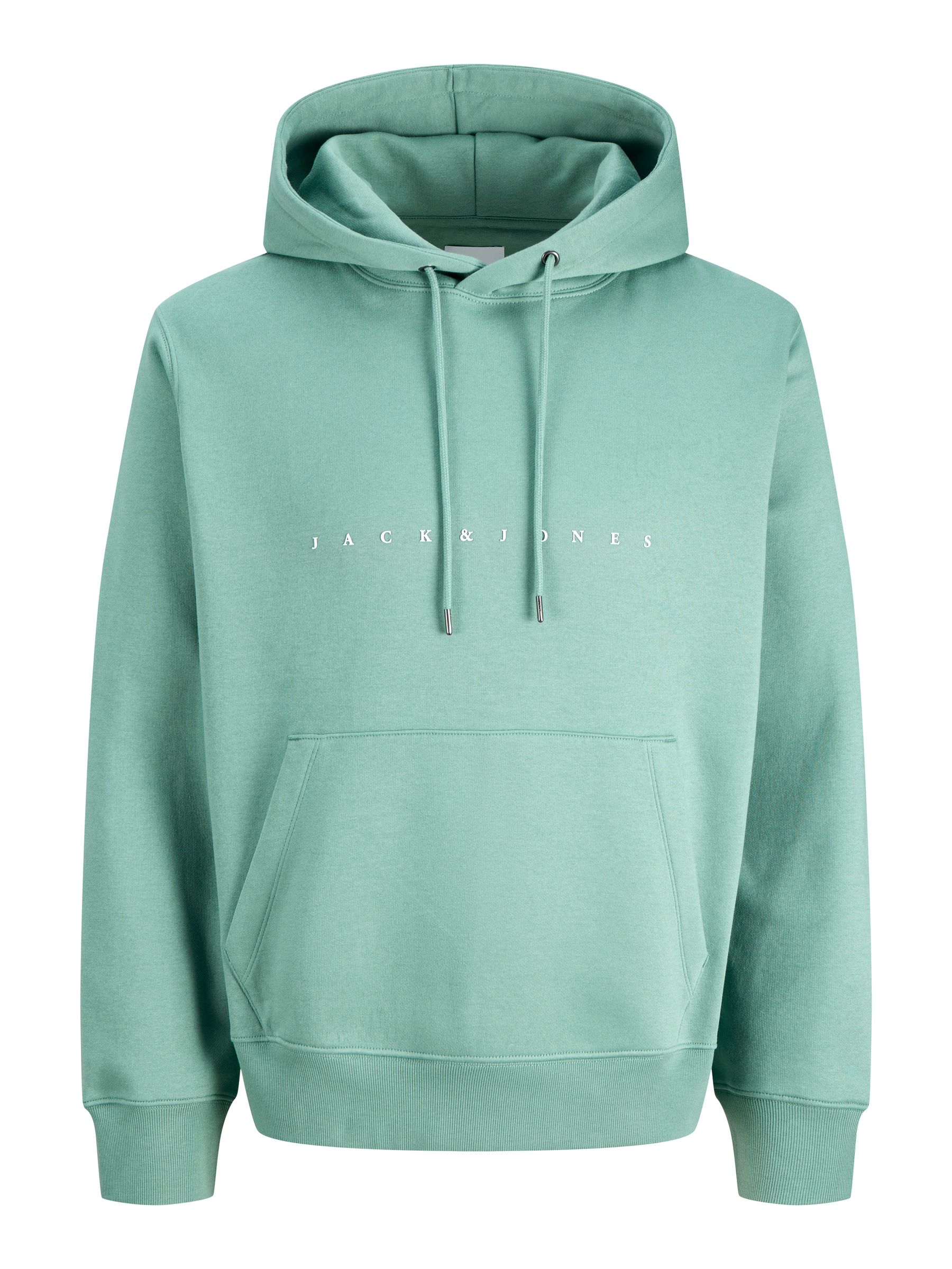 12233972_4901236.jpg Bequemer Kapuzenpullover mit dezentem Schriftzug Robust