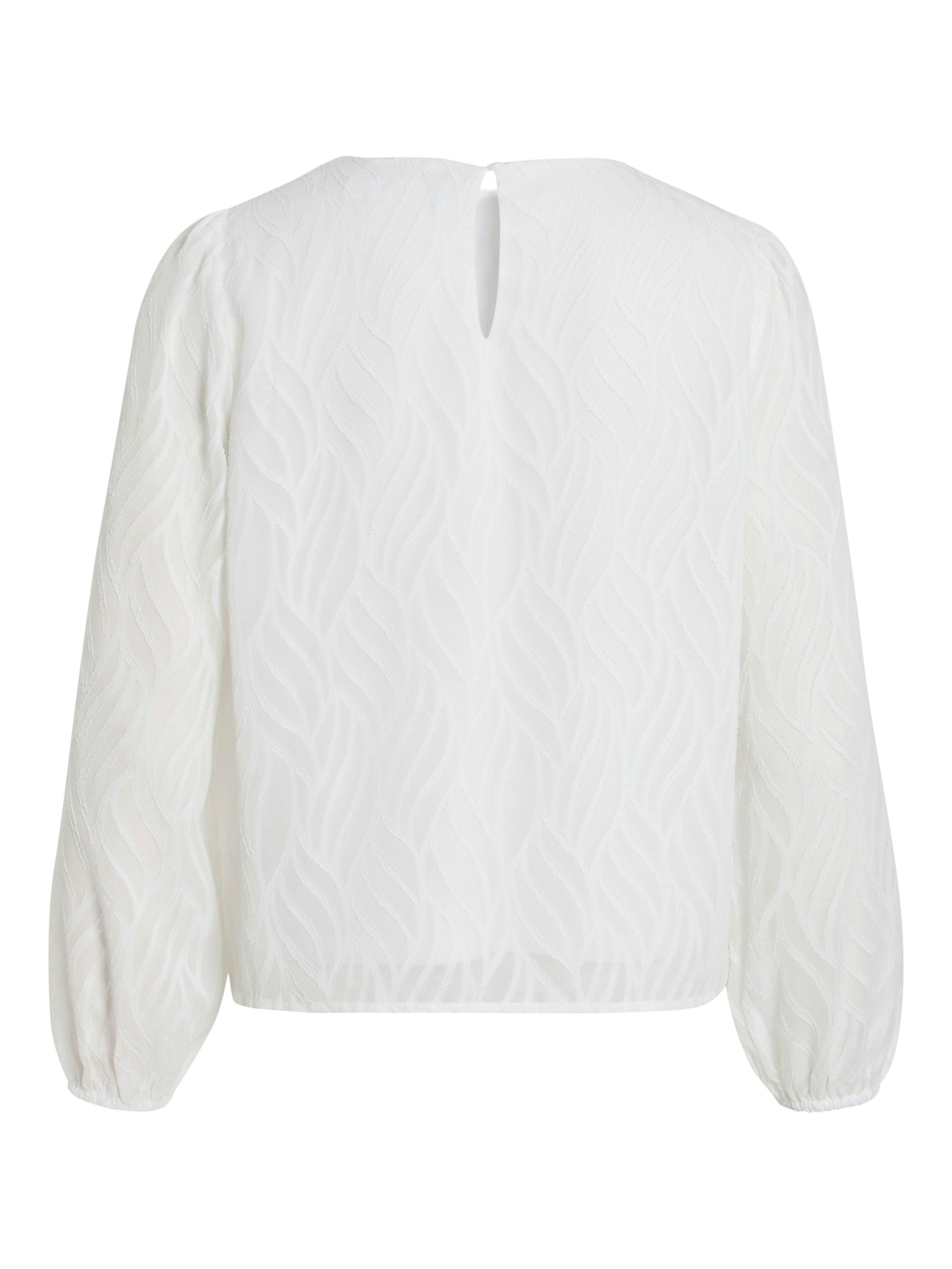 VILA_NOOS2025_4786218_14107406_2.jpg Edle Langarm Bluse mit transparenten Ärmeln