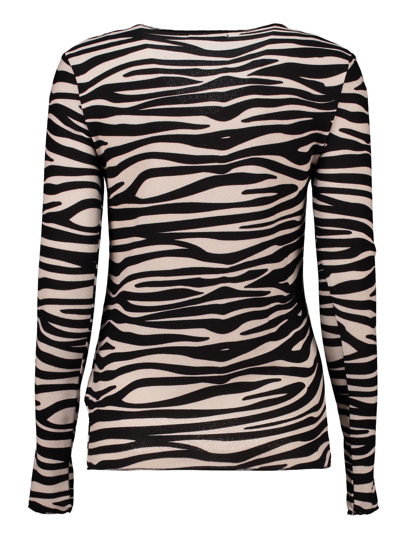 T-Shirt mit Muster und V-Ausschnitt T-Shirt mit Muster und V-Ausschnitt