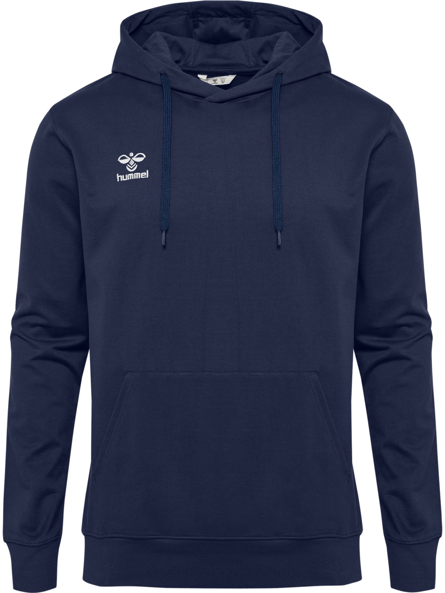 Hummel hummel Hoodie mit Stickerei und Kängurutasche – Navy, Bild 1