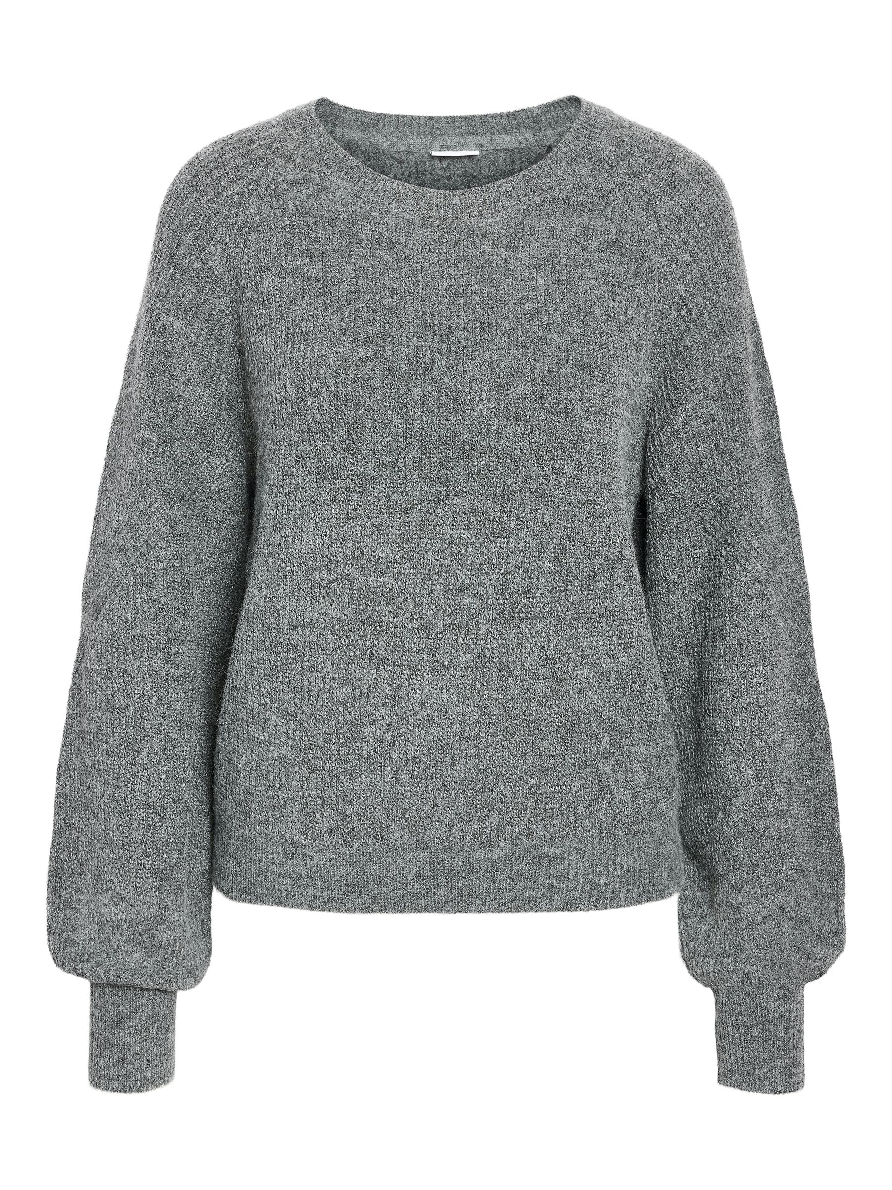 NOISY-MAY_FallWinter2025_4805678_27034887.jpg Strickpullover mit Rippstruktur und Rundhals