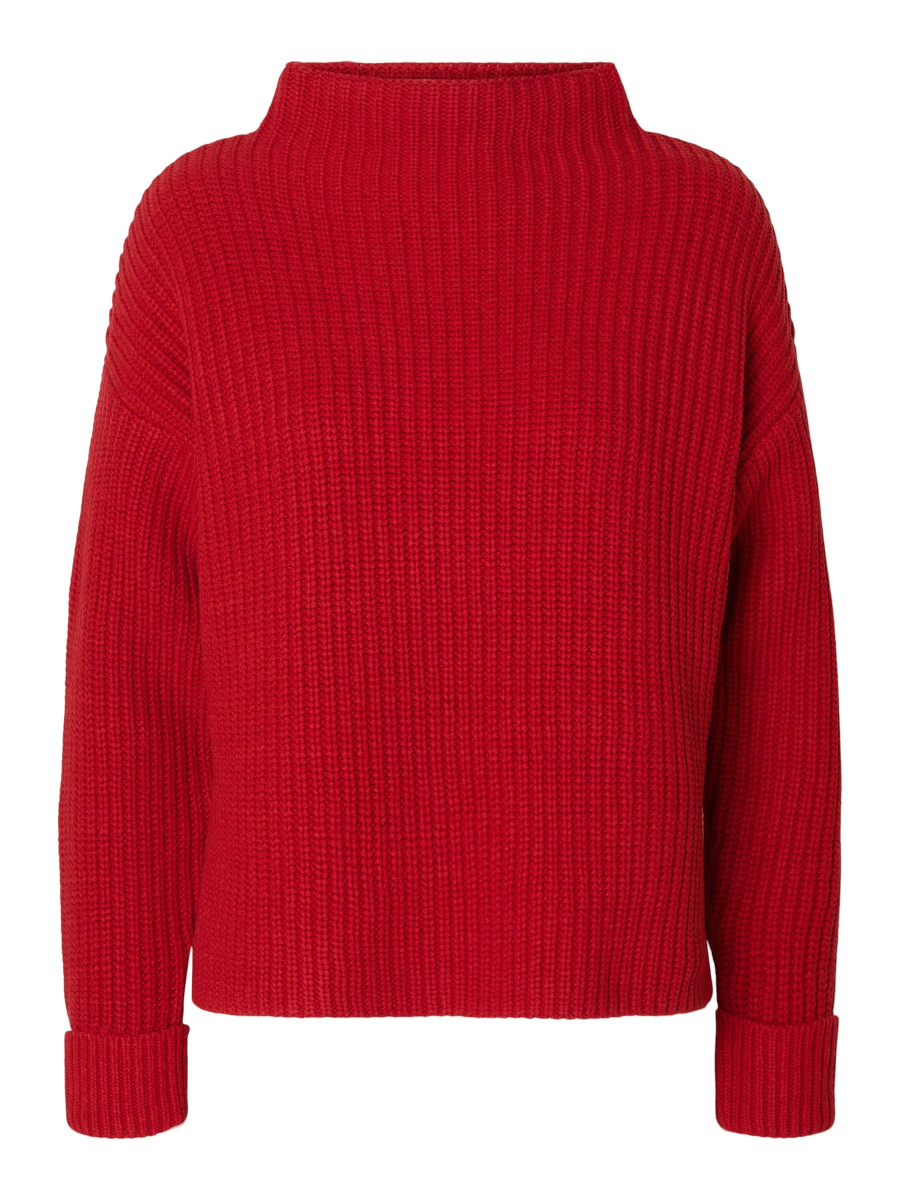 SELECTED-FEM_Springsummer_4793175_16097300.jpg Pullover mit Stehkragen und Rippstruktur