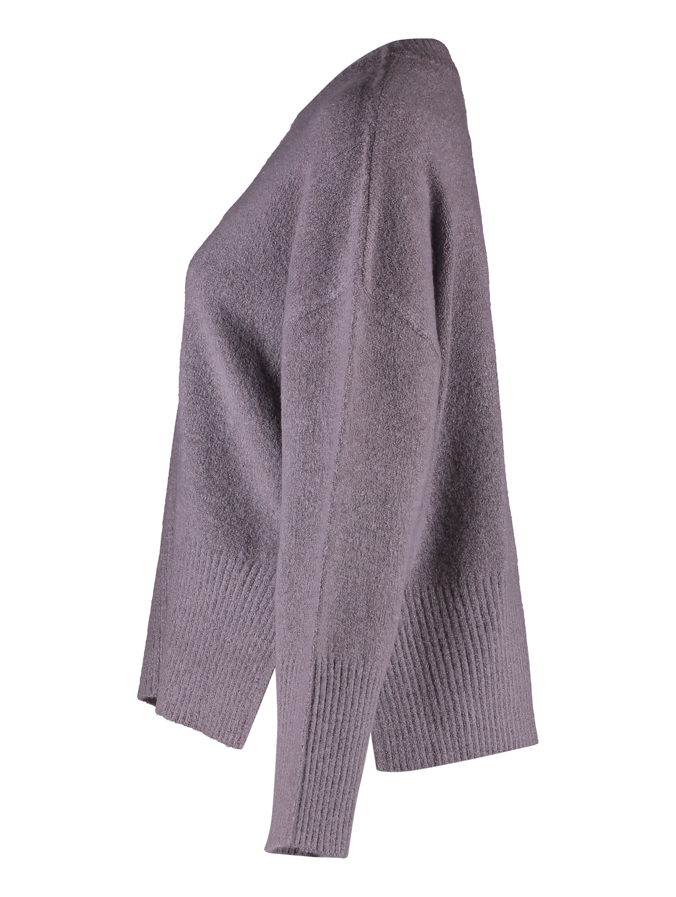 HAILYS_2024-NOS-HW_grey-marl_BUE-PO2408018_2.jpg Lässiger Pullover mit geripptem Saum und Oversize-Passform