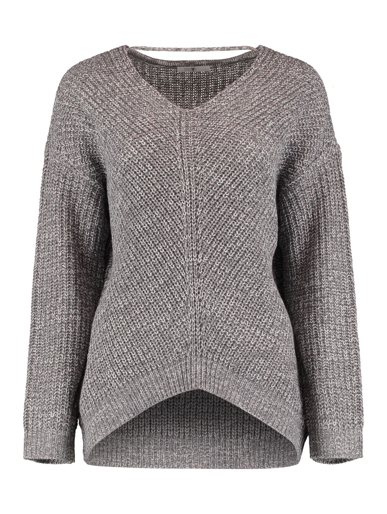 Weicher Strickpullover mit Rundhals und gerippten Bündchen Weicher Strickpullover mit Rundhals und gerippten Bündchen