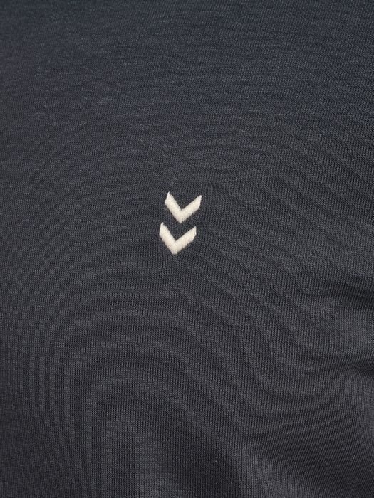 Hummel hummel Klassisches Sweatshirt mit Rundhals und minimalistischen – Anthrazit, Bild 3