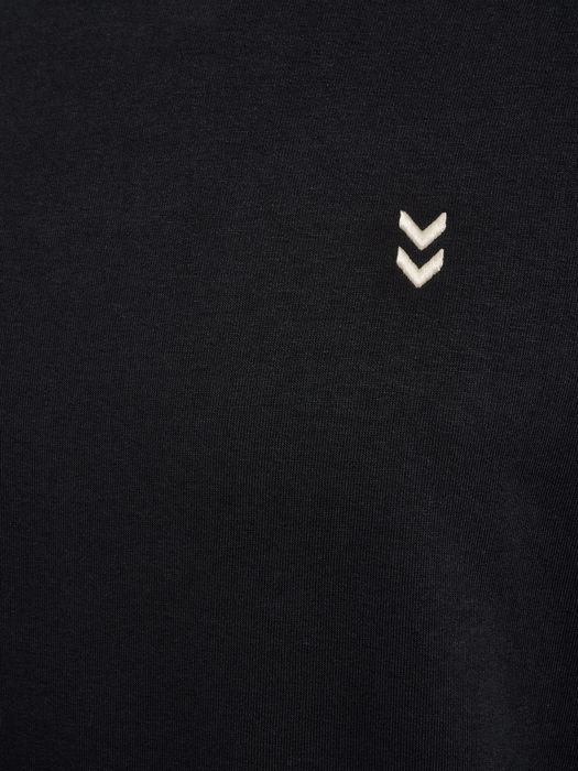 hummel Klassisches Sweatshirt mit Rundhals und minimalistischen, Farbe: Schwarz