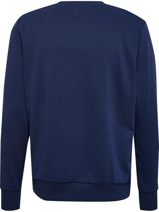 Hummel hummel Klassisches Sweatshirt mit Rundhals und minimalistischen – Blau, Bild 3