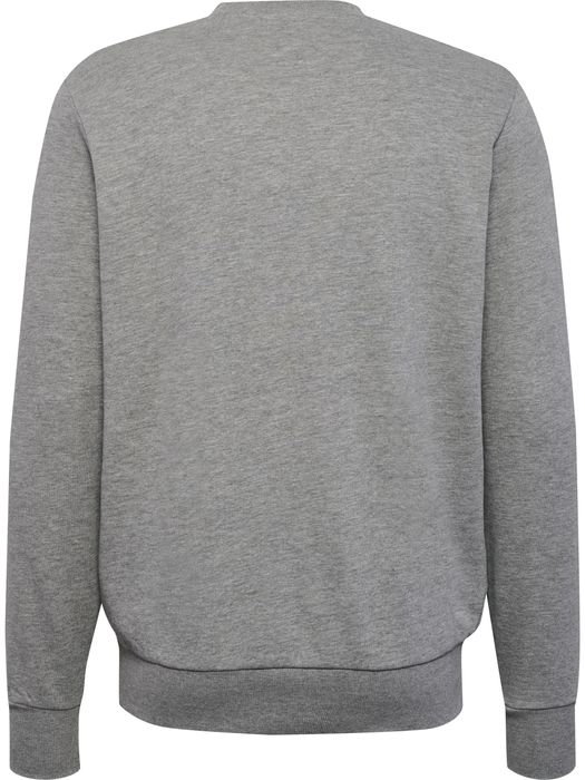 Hummel hummel Klassisches Sweatshirt mit Rundhals und minimalistischen – Grau, Bild 3