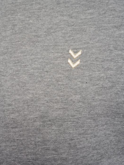 hummel Klassisches Sweatshirt mit Rundhals und minimalistischen, Farbe: Grau